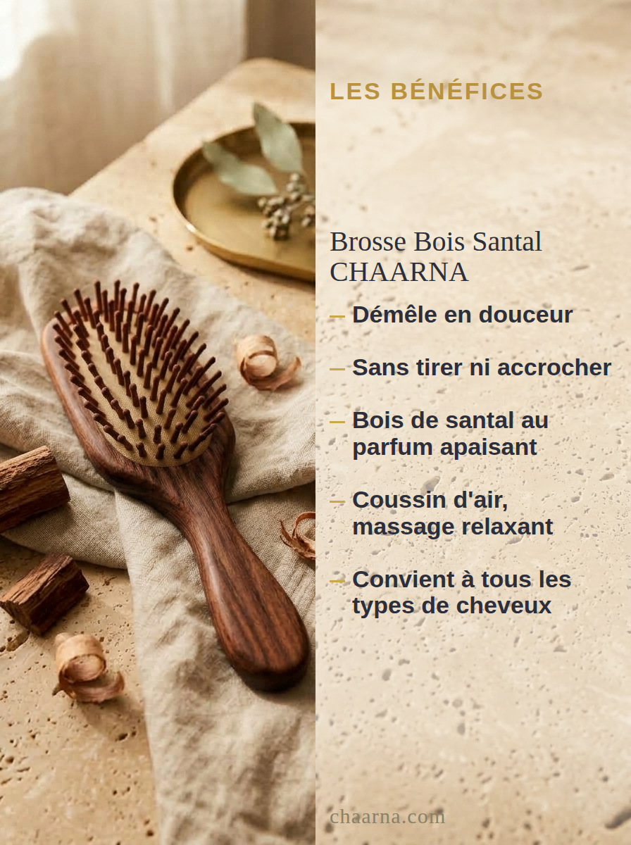 🌿✨Brosse Santal CHAARNA
