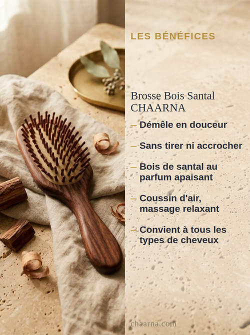 🌿✨Brosse Santal CHAARNA